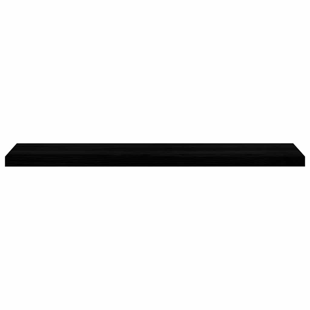 Trappetrinn 8 stk brunsvart 120x25x2 cm heltre eik