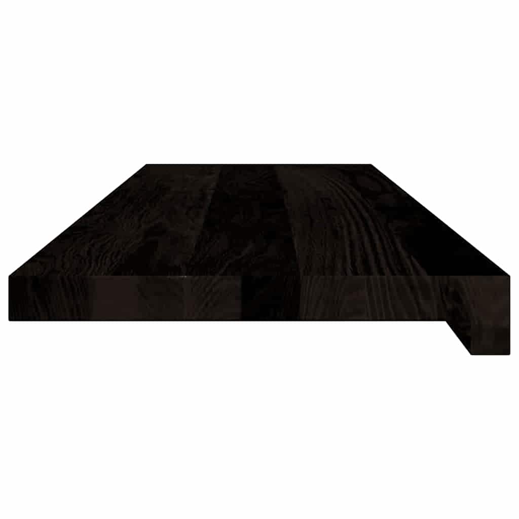 Trappetrinn 12 stk mørkebrun 80x30x2 cm heltre eik