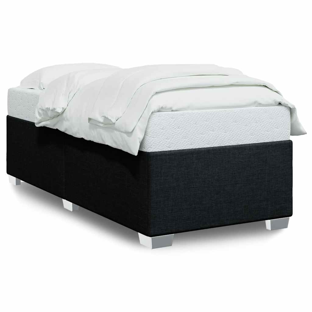 Sengeramme svart Single stoff