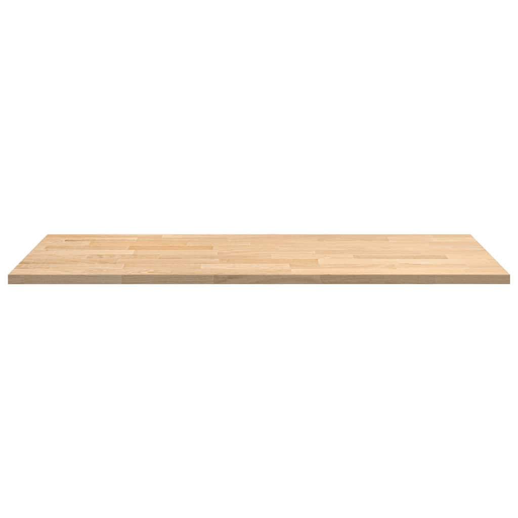 Kjøkken benkeplate rektangulær 140x63,5x2,7 cm heltre eik