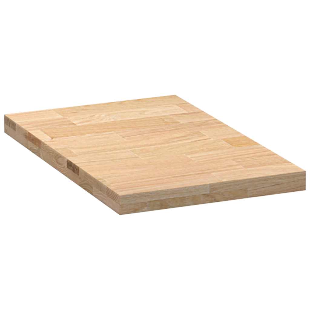 Kjøkken benkeplate rektangulær 40x63,5x4 cm heltre eik vidaXL