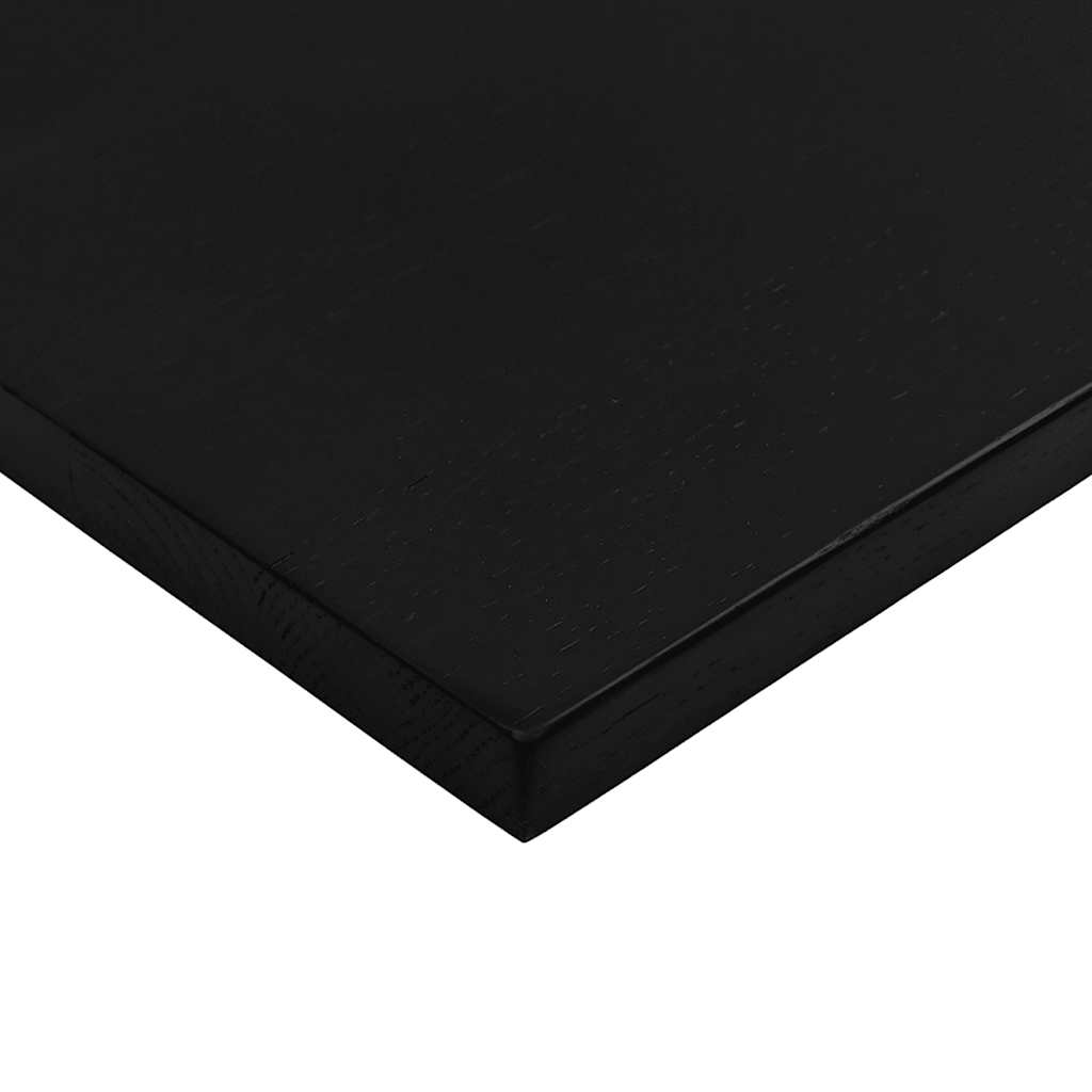 Bordplate mørkebrun 100x50x2,5 cm rektangulær heltre eik