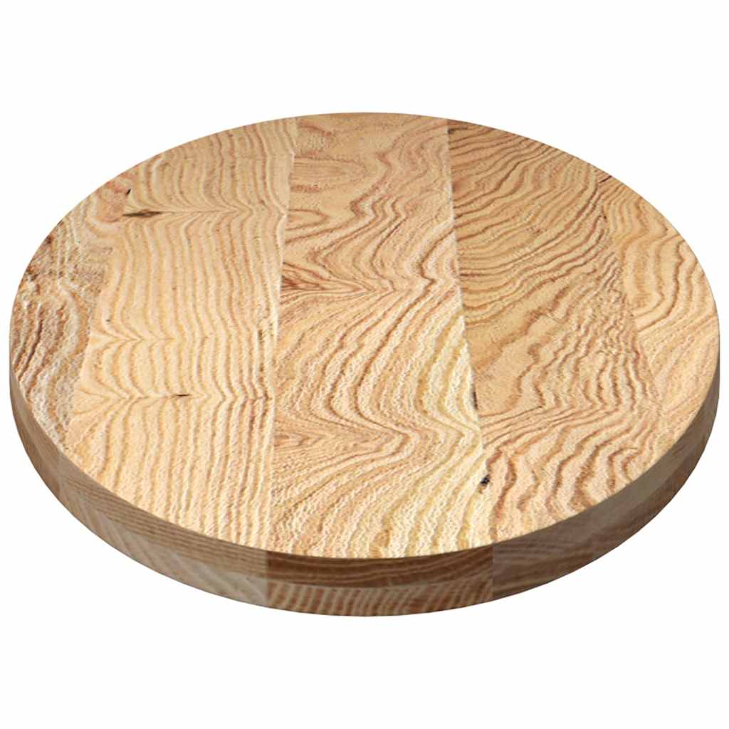Bordplate 140x60x4 cm oval heltre eik