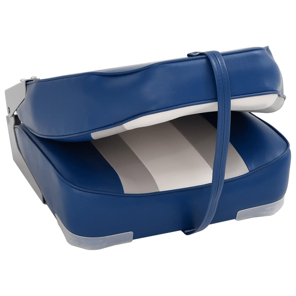 Sammenleggbart båtstol med høy ryggstøtte