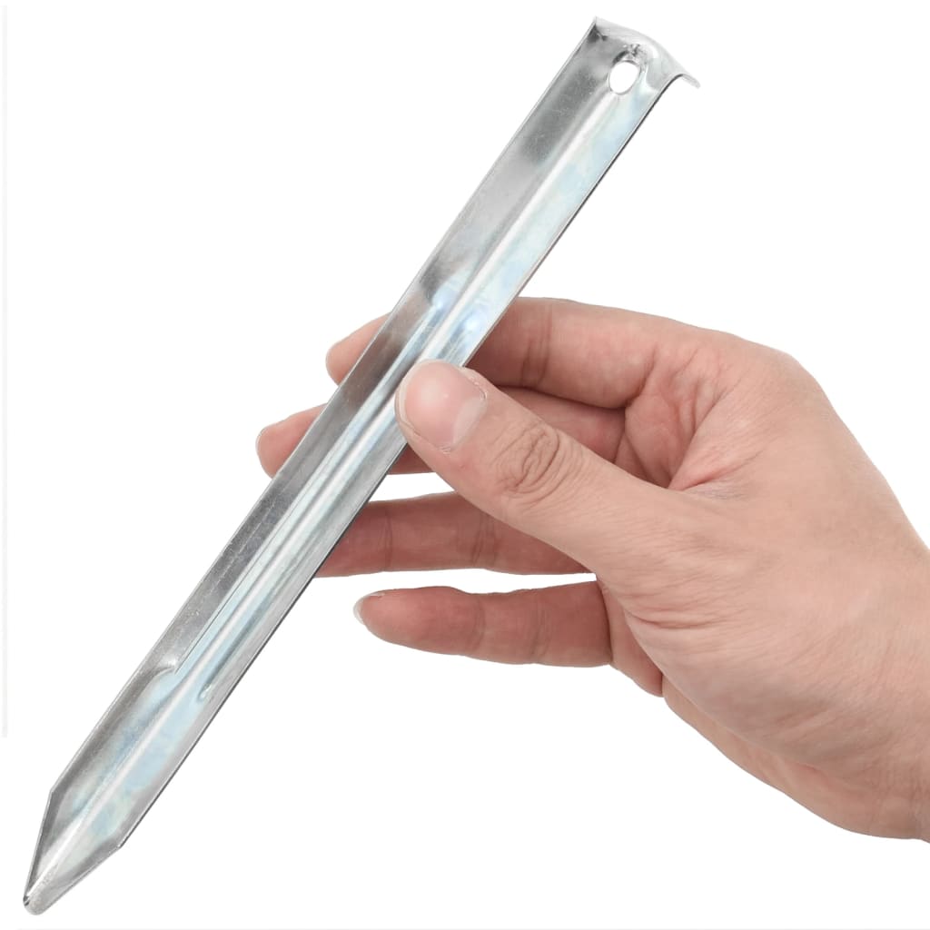 Teltplugger 24 stk 22 cm Ø20 mm galvanisert stål