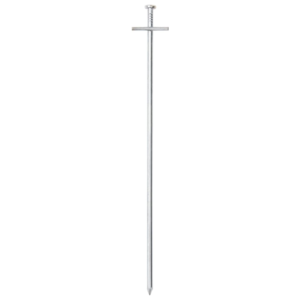 Teltplugger 24 stk 29,5 cm Ø6 mm galvanisert stål