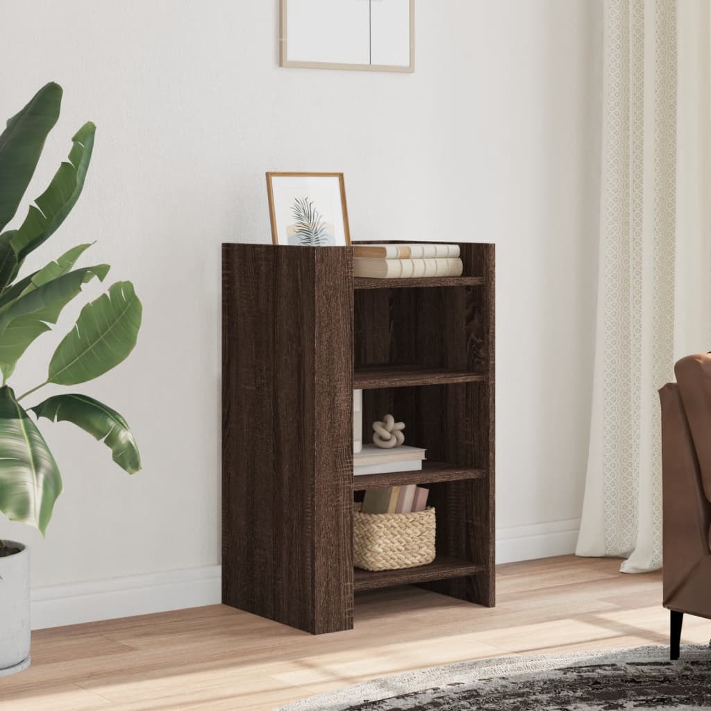 Skjenk brun eik 45x35x75 cm konstruert tre