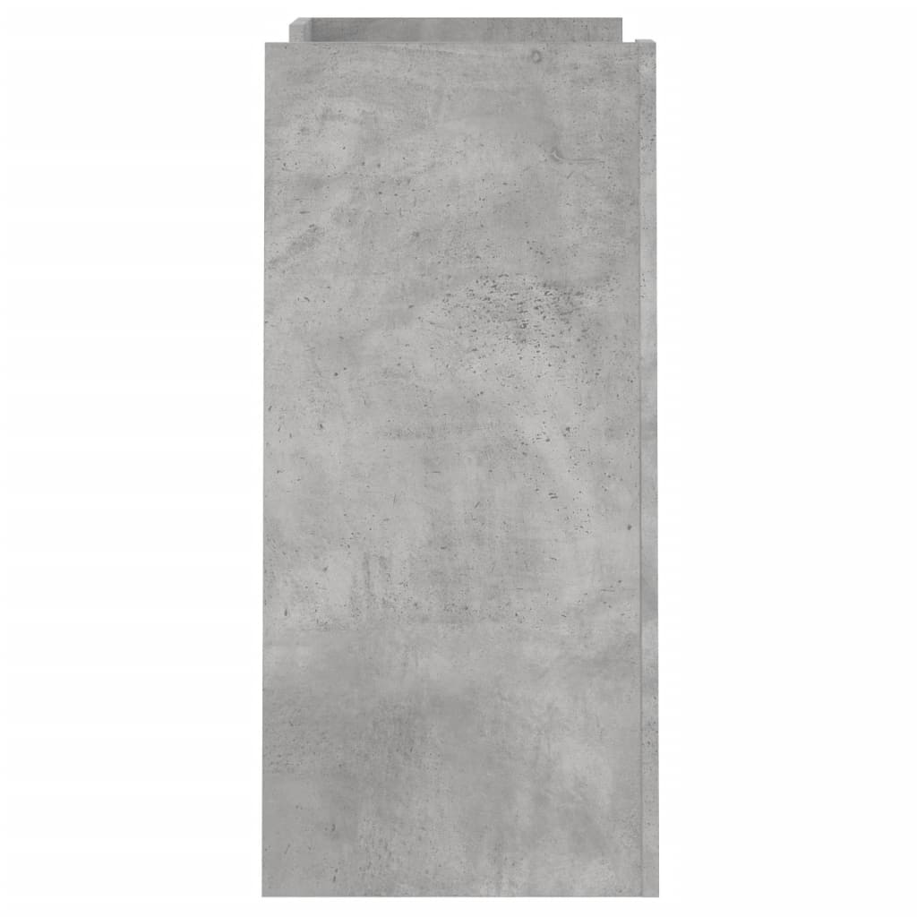Skjenk betonggrå 73,5x35x75 cm konstruert tre