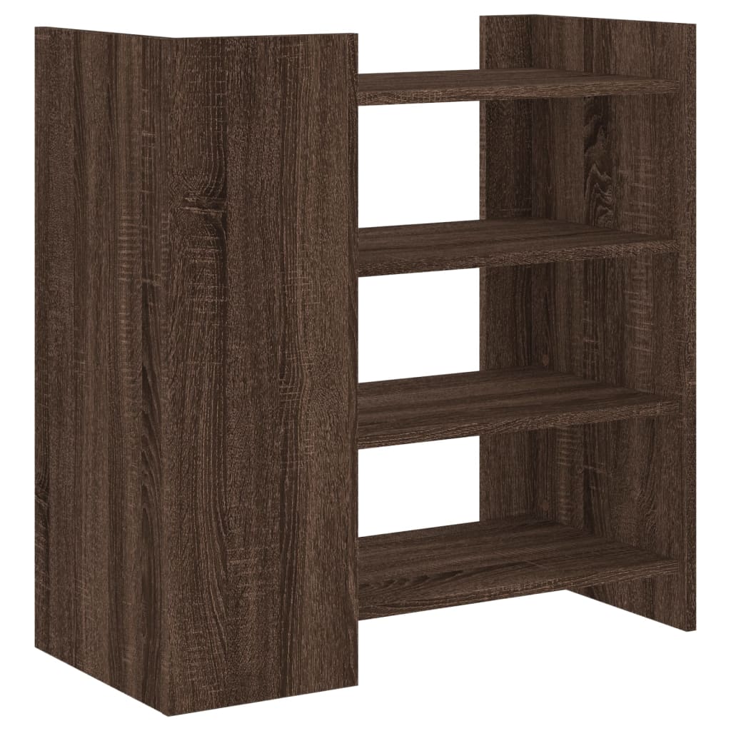 Skjenk brun eik 73,5x35x75 cm konstruert tre