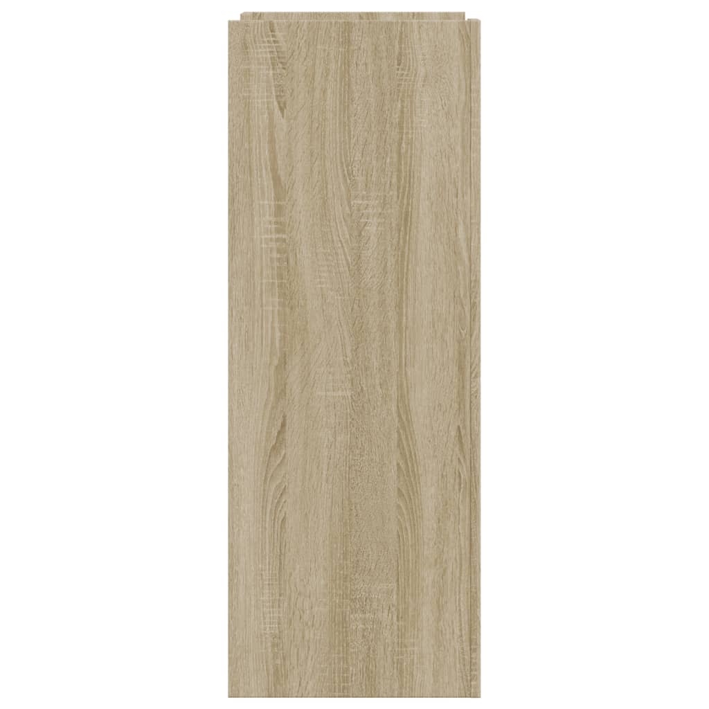 Skohylle sonoma eik 74,5x37,5x100 cm konstruert tre
