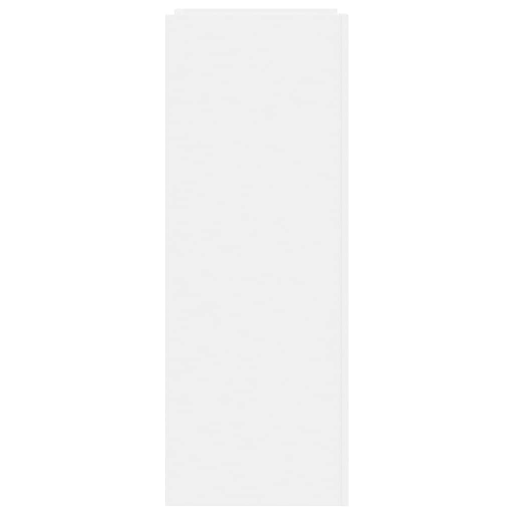 Skoskap hvit 52x37,5x100 cm konstruert tre