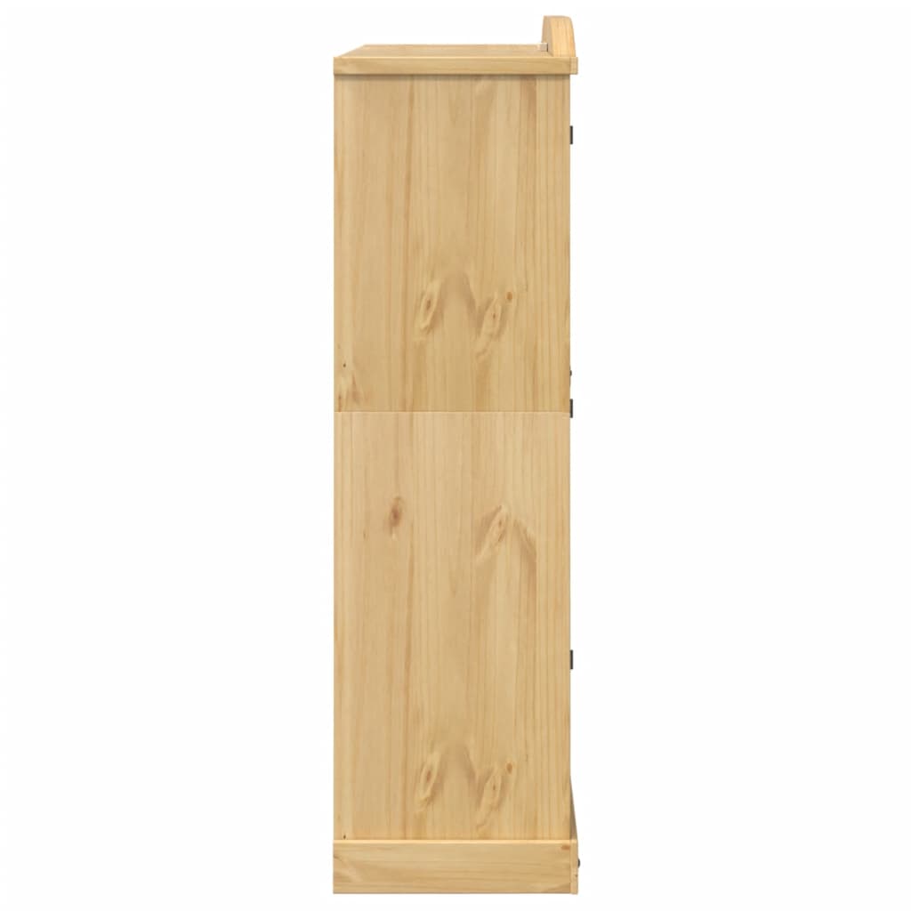 Garderobe Corona 151,5x52x186 cm heltre furu