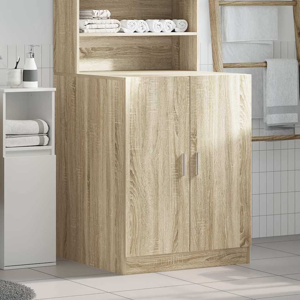 Vaskemaskinskap sonoma eik 70,5x71,5x91,5 cm