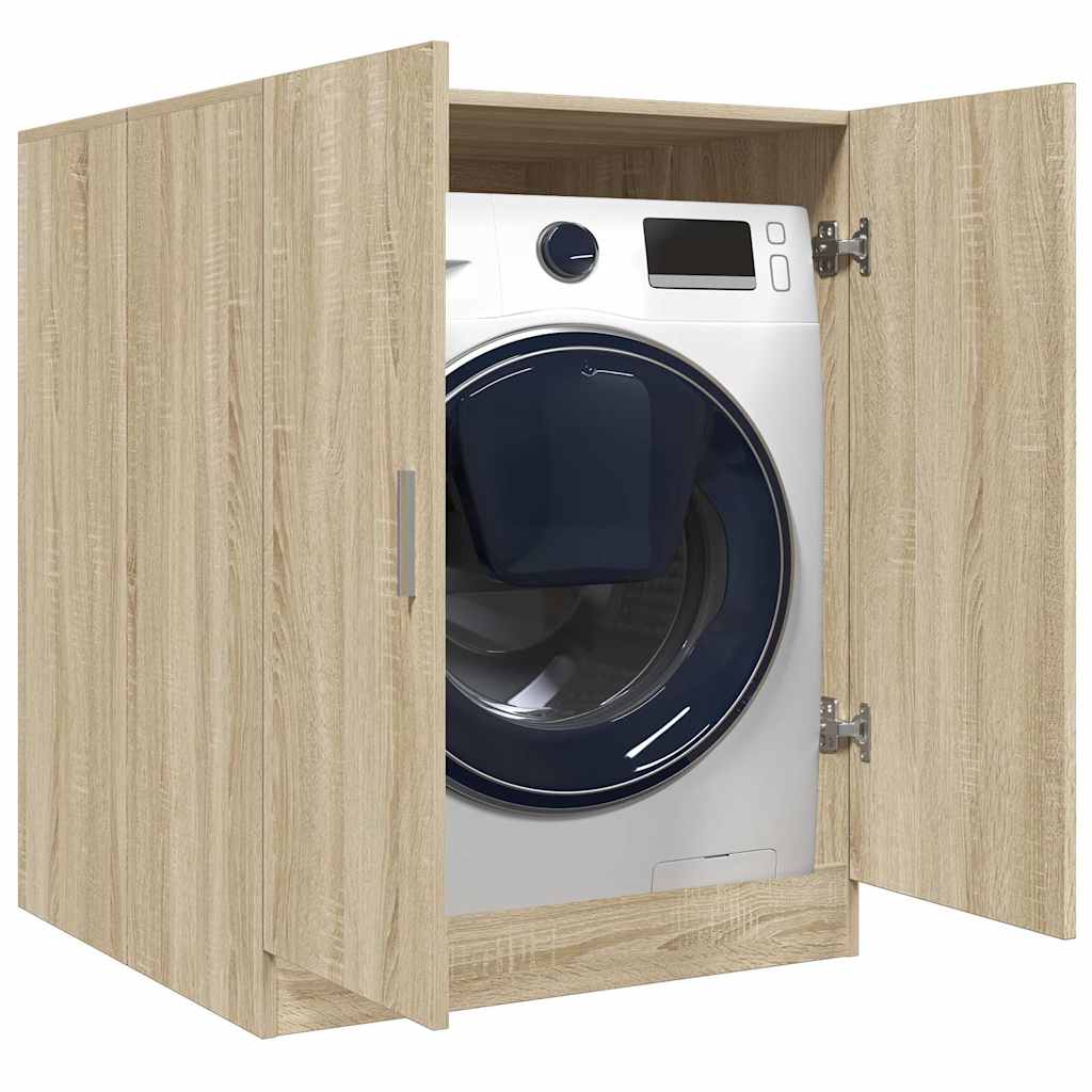 Vaskemaskinskap sonoma eik 70,5x71,5x91,5 cm