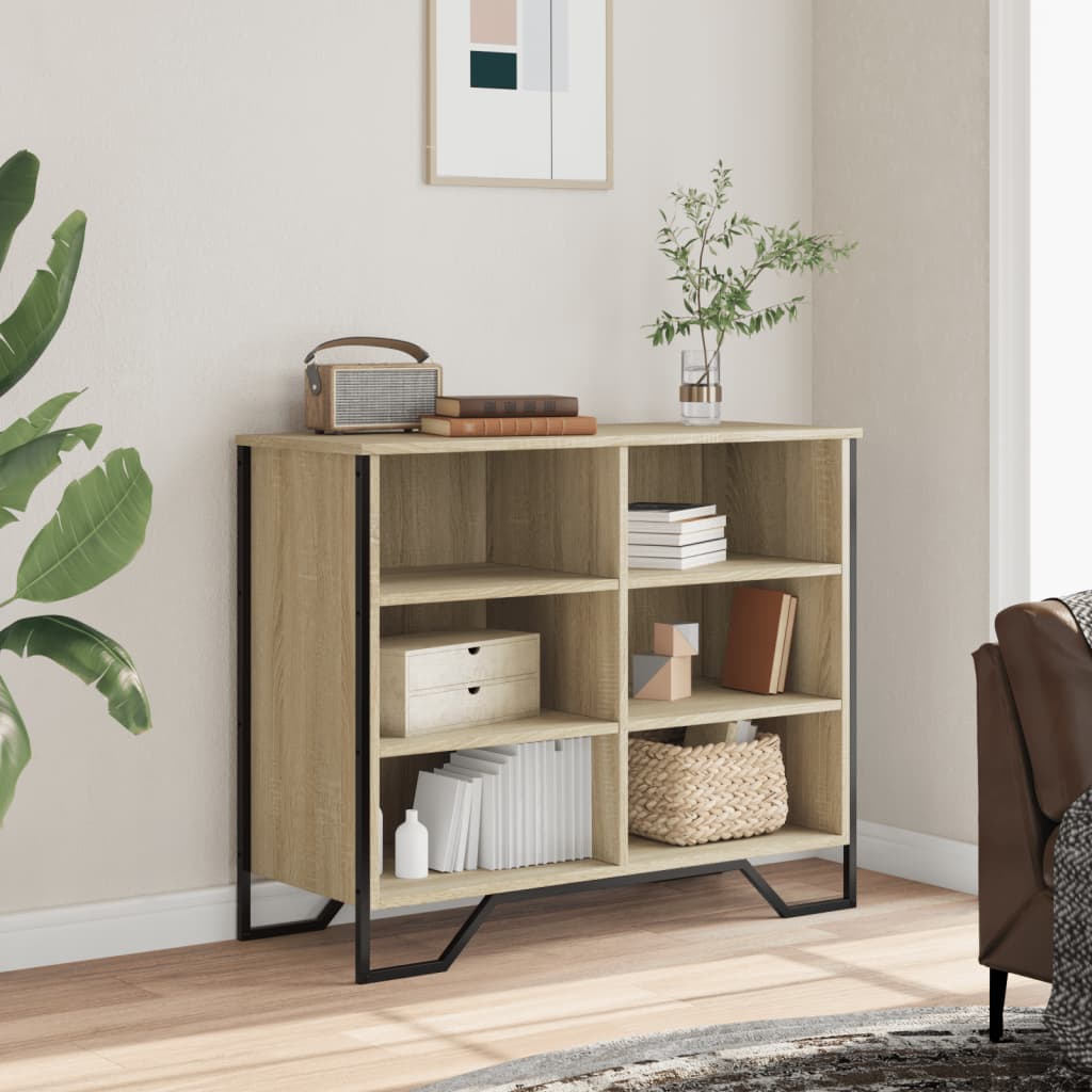 Skjenk sonoma eik 91x35,5x74,5 cm konstruert tre