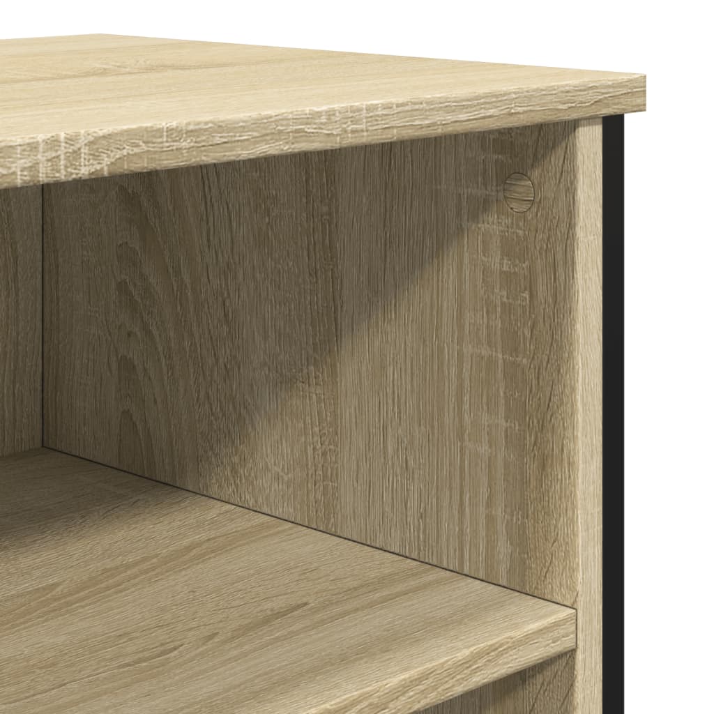 Skjenk sonoma eik 91x35,5x74,5 cm konstruert tre