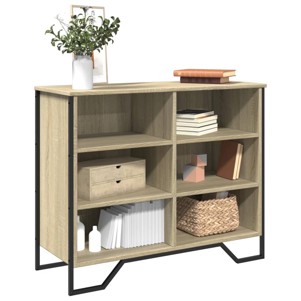 Skjenk sonoma eik 91x35,5x74,5 cm konstruert tre