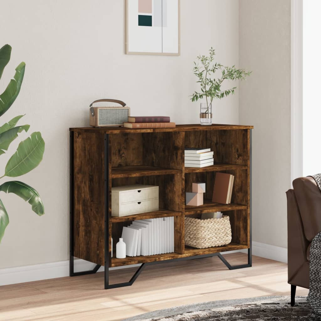 Skjenk røkt eik 91x35,5x74,5 cm konstruert tre