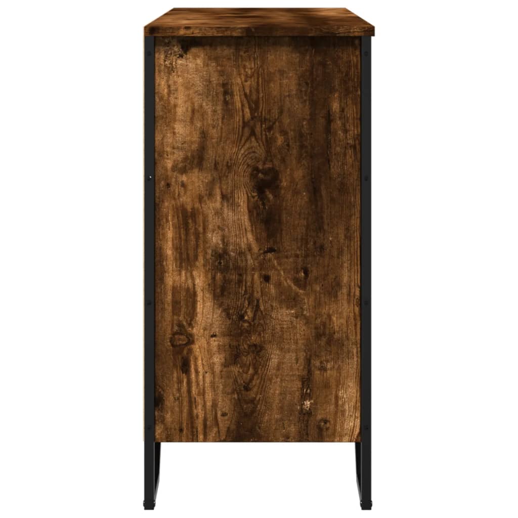Skjenk røkt eik 91x35,5x74,5 cm konstruert tre