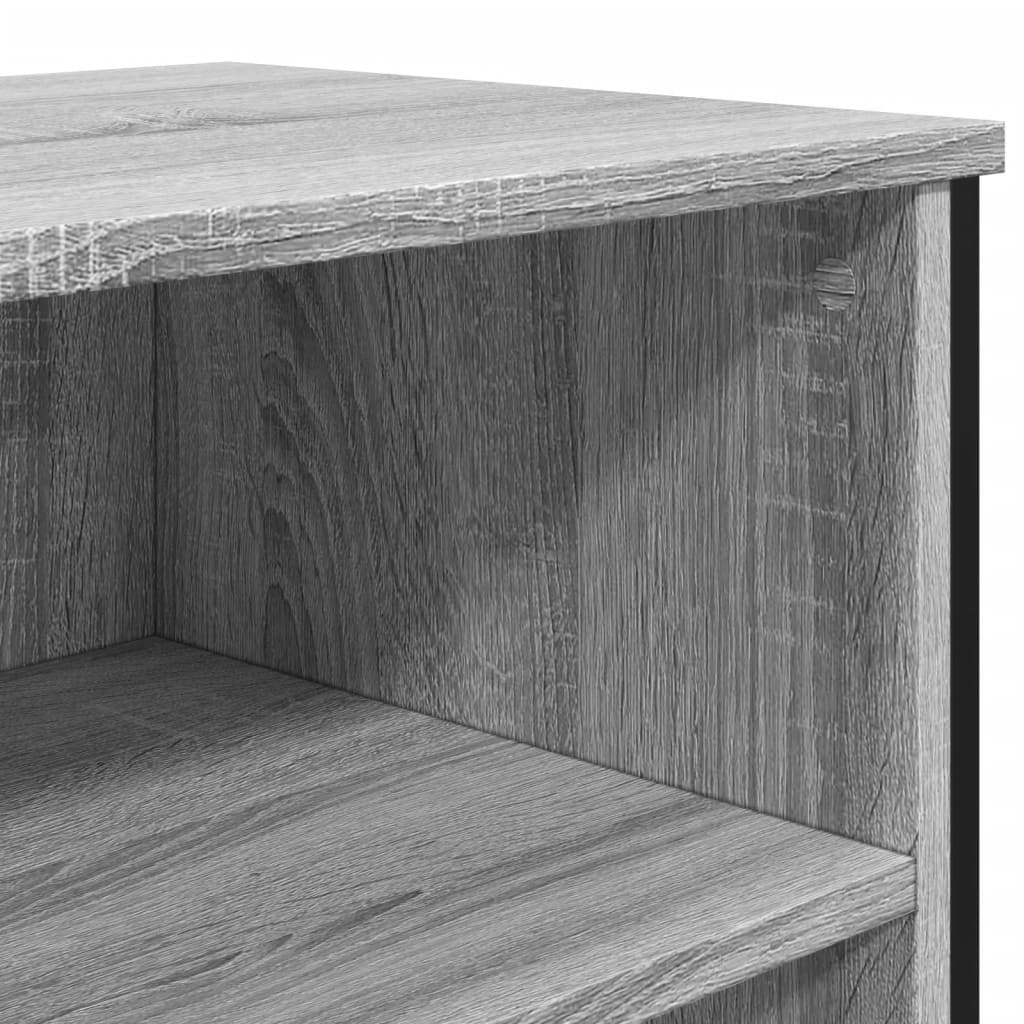 Skjenk grå sonoma 101x35,5x74,5 cm konstruert tre