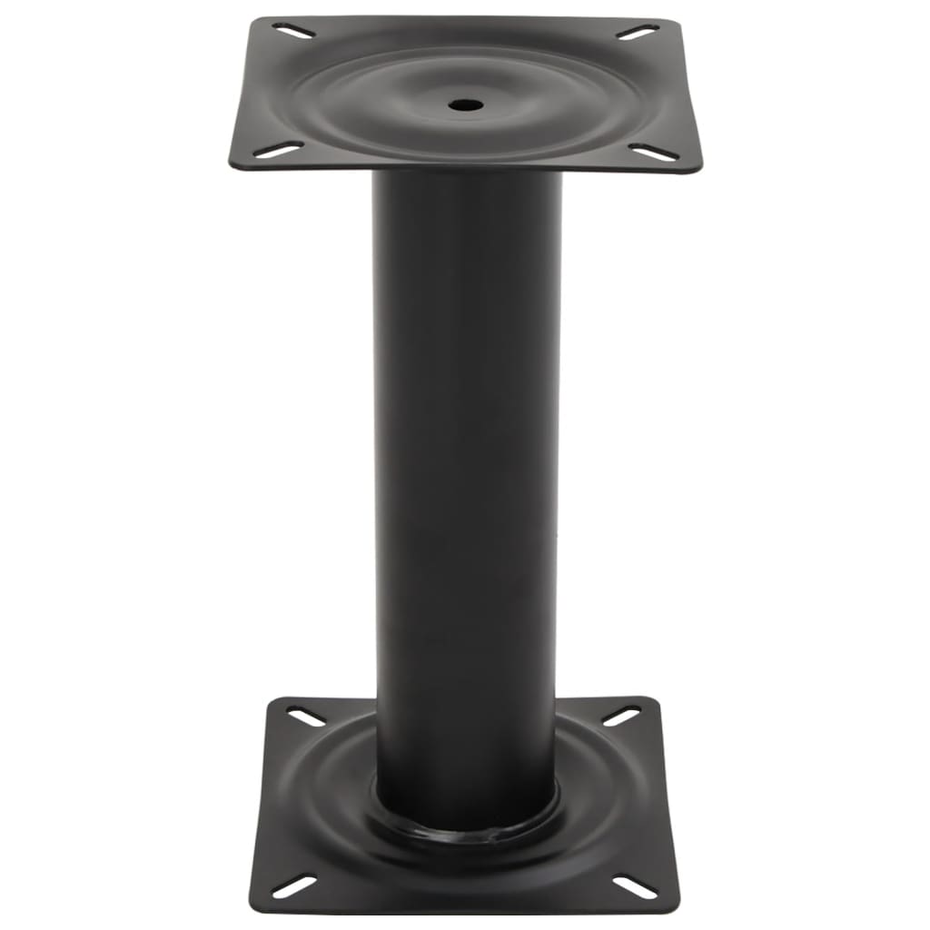 Sokkel for båtsete svart 33 cm stål