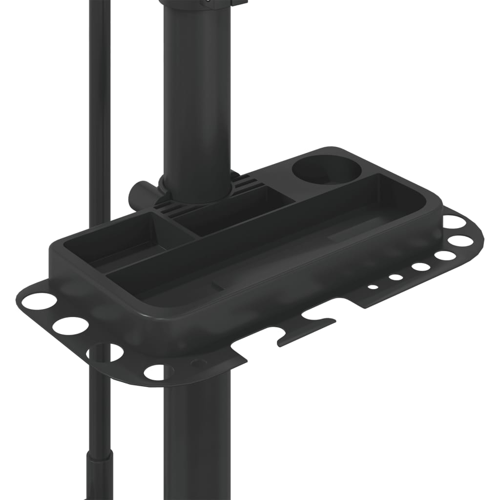 Reparasjonsstativ sammenleggbar justerbar 108-188 cm aluminium