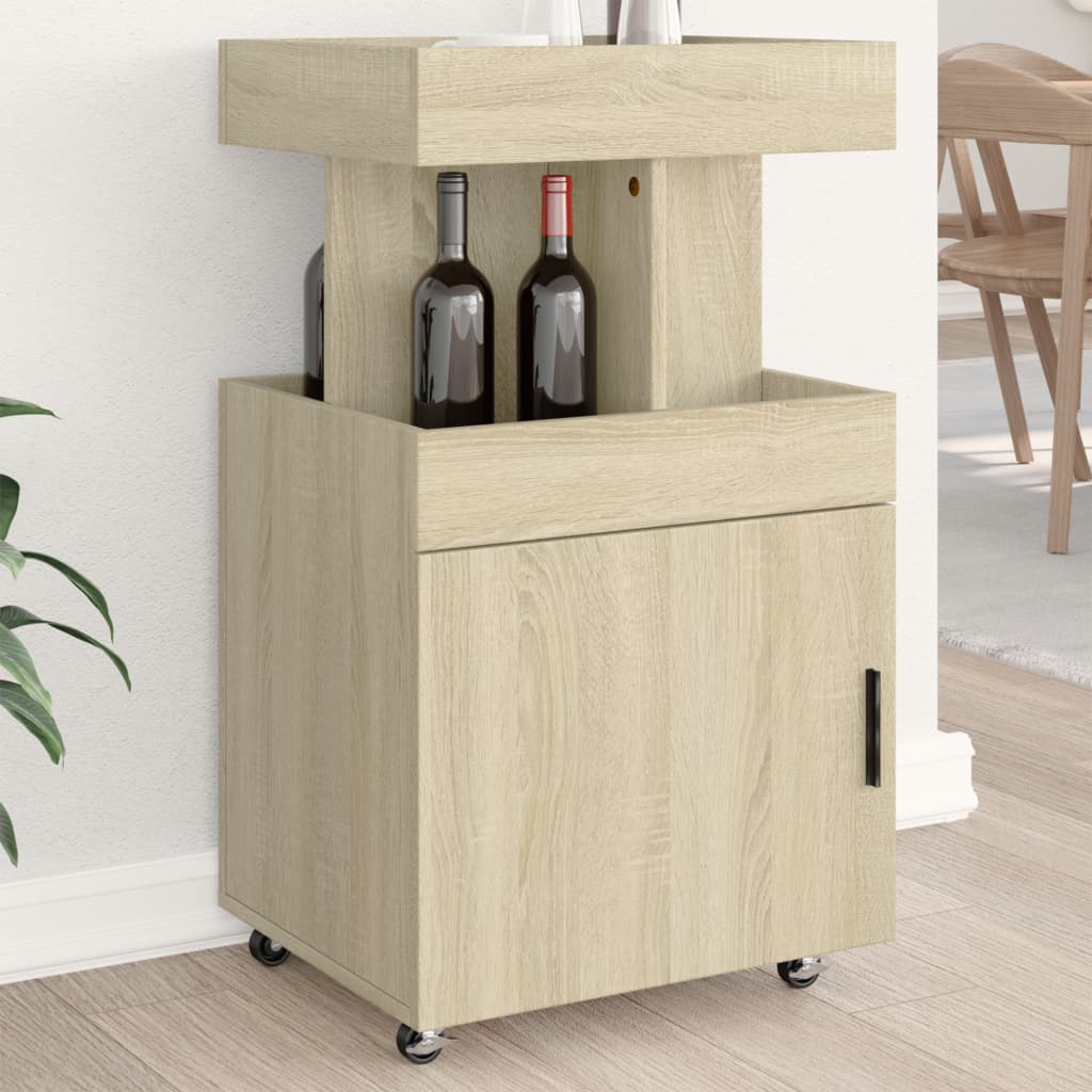 Bartralle sonoma eik 50x41x89 cm konstruert tre