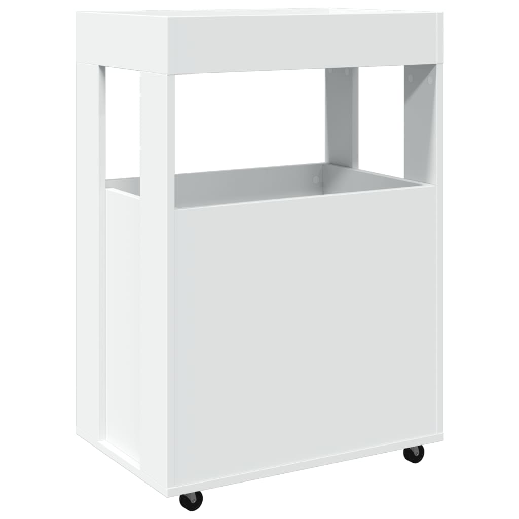 Bartralle hvit 60x39,5x89 cm konstruert tre