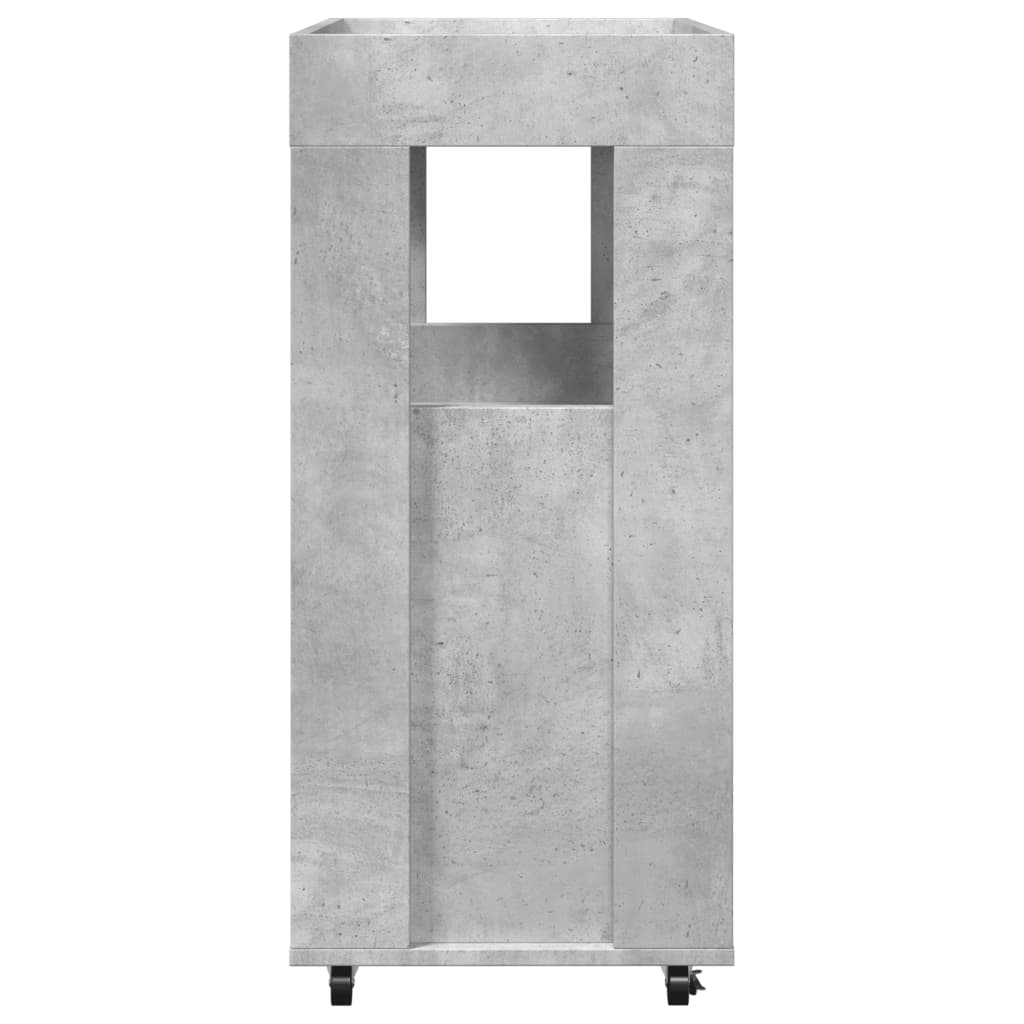 Bartralle betonggrå 60x39,5x89 cm konstruert tre