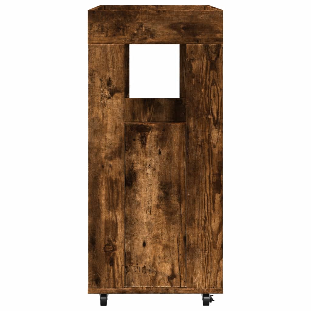 Bartralle røkt eik 60x39,5x89 cm konstruert tre
