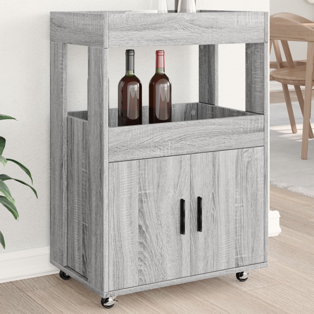 Bartralle grå sonoma 60x39,5x89 cm konstruert tre