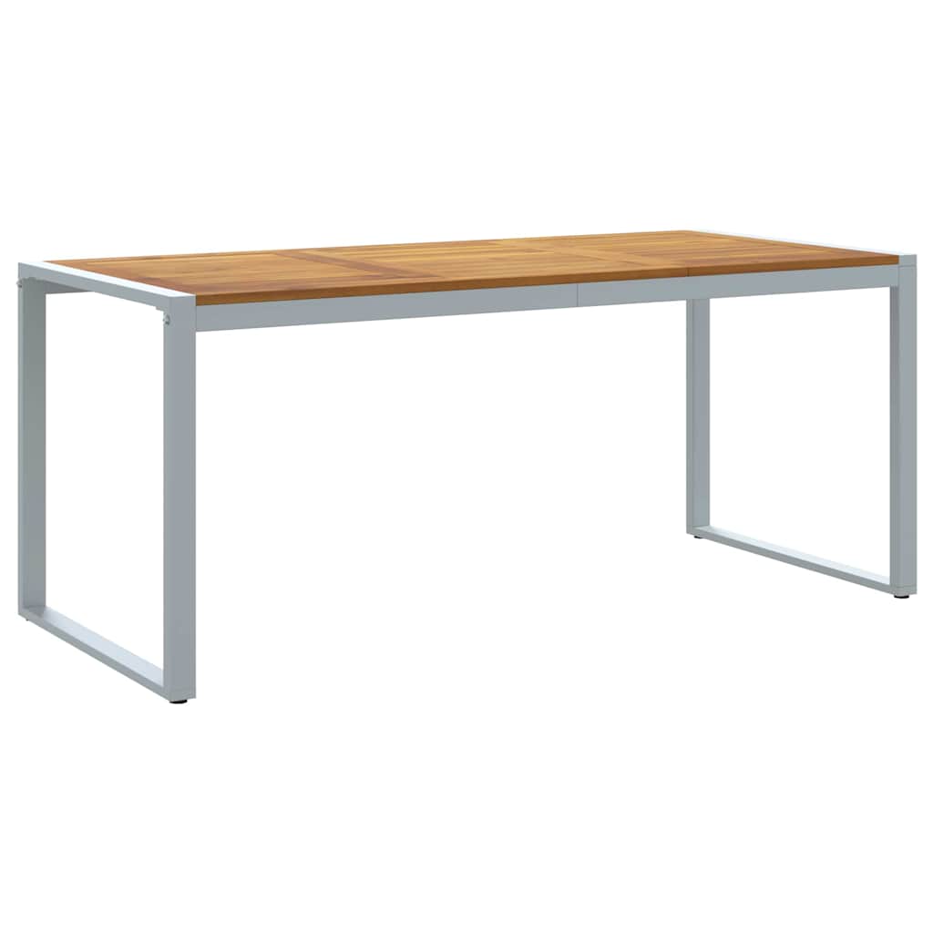 Hage Spisegruppe 7 pcs Grå Solid akasietre