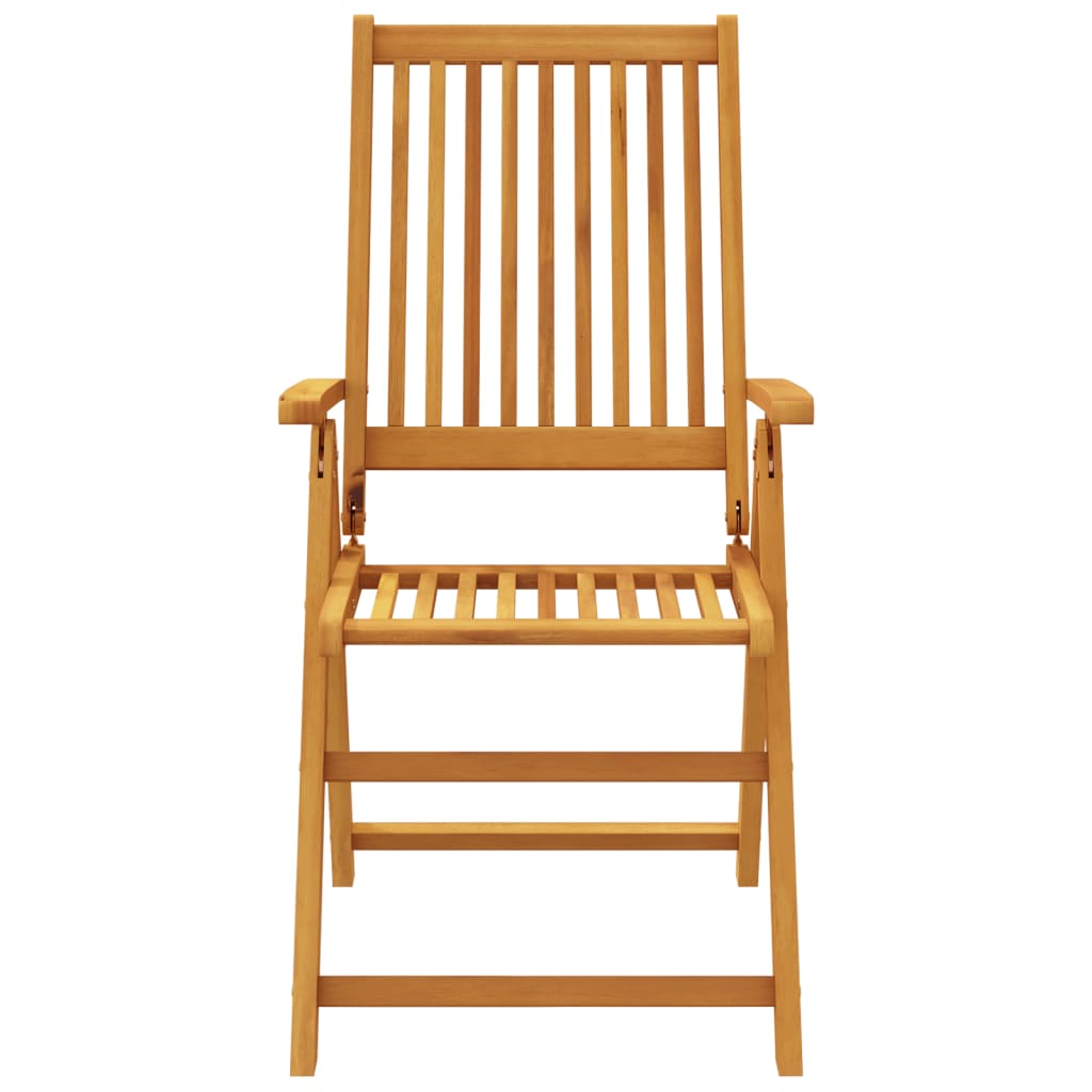 Hagespisestue 3 deler 85x85x74 cm heltre akasie vidaXL