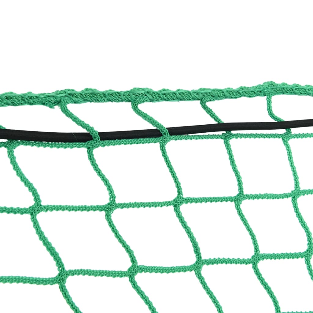 Tilhengernett med elastisk tau grønn 3,5x2 m PP vidaXL