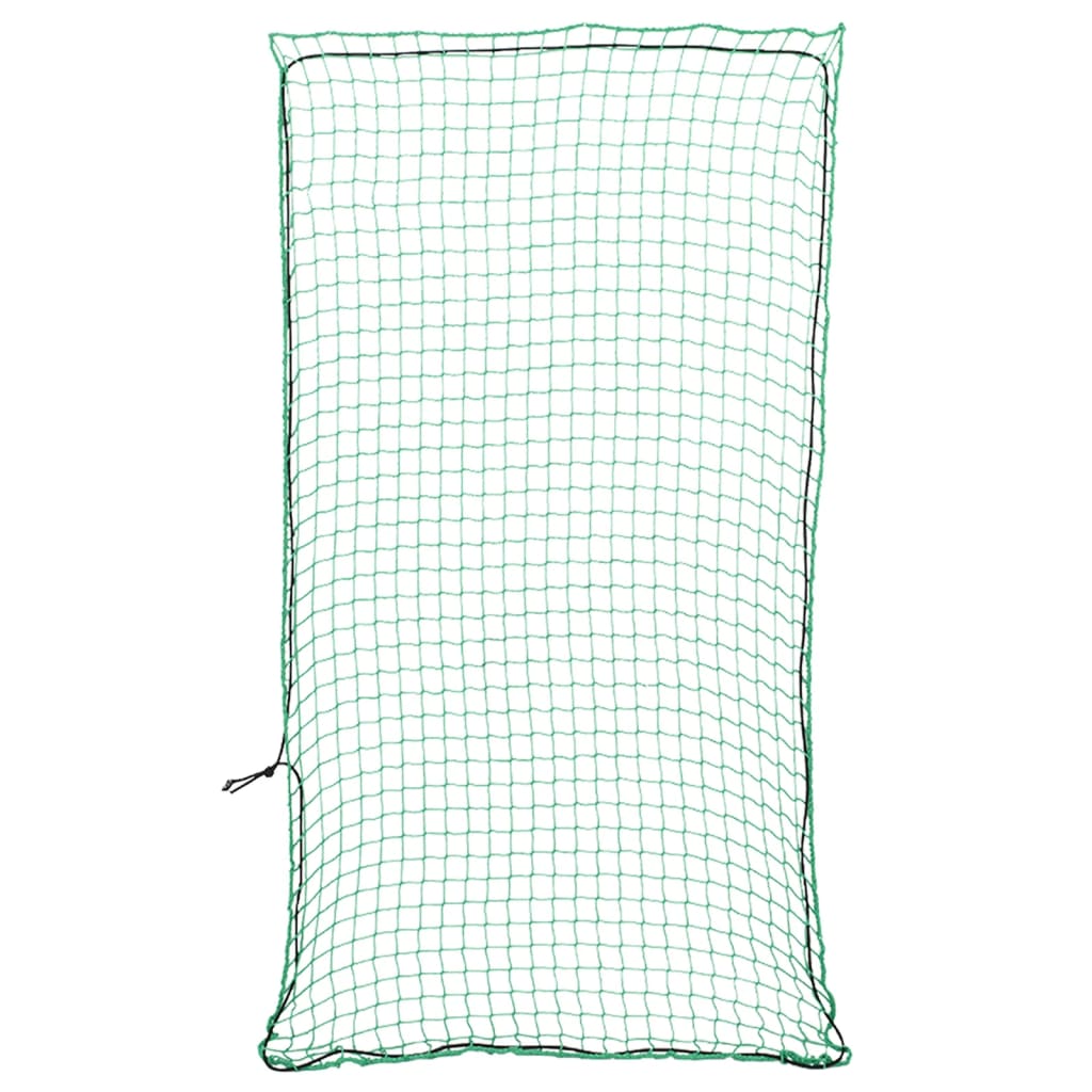 Tilhengernett med elastisk tau grønn 6x3 m PP