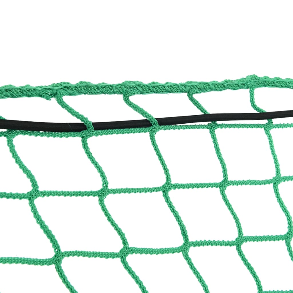 Tilhengernett med elastisk tau grønn 4x4 m PP