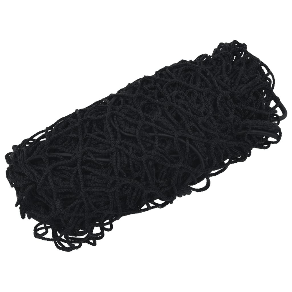 Tilhengernett med elastisk tau svart 3,5x3 m PP