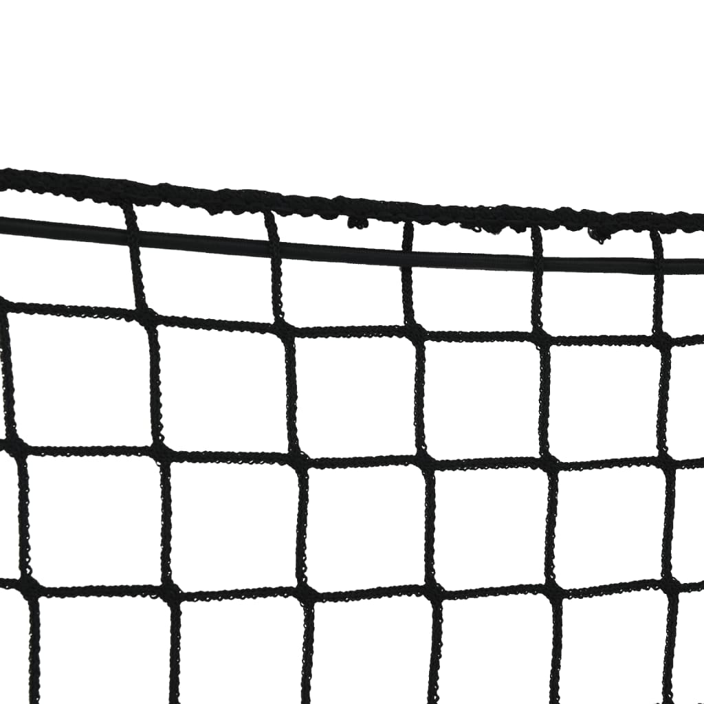 Tilhengernett med elastisk tau svart 7x3,5 m PP