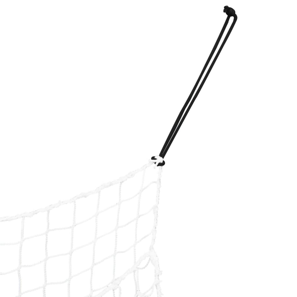 Høynett 2 stk rektangulær hvit 150x90 cm PP