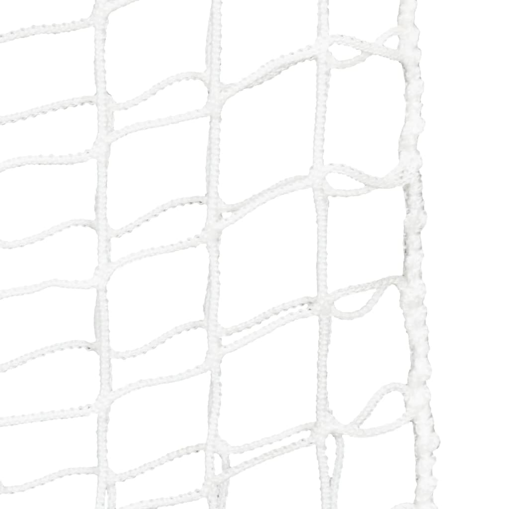 Høynett 2 stk rund hvit 75x50 cm PP