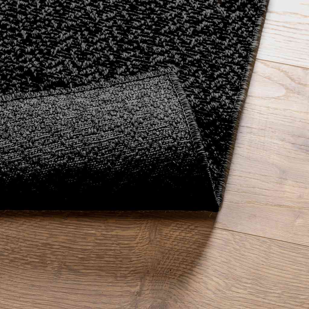 Teppe ZIZUR antrasitt 200x290cm juteutseende innendørs&utendørs