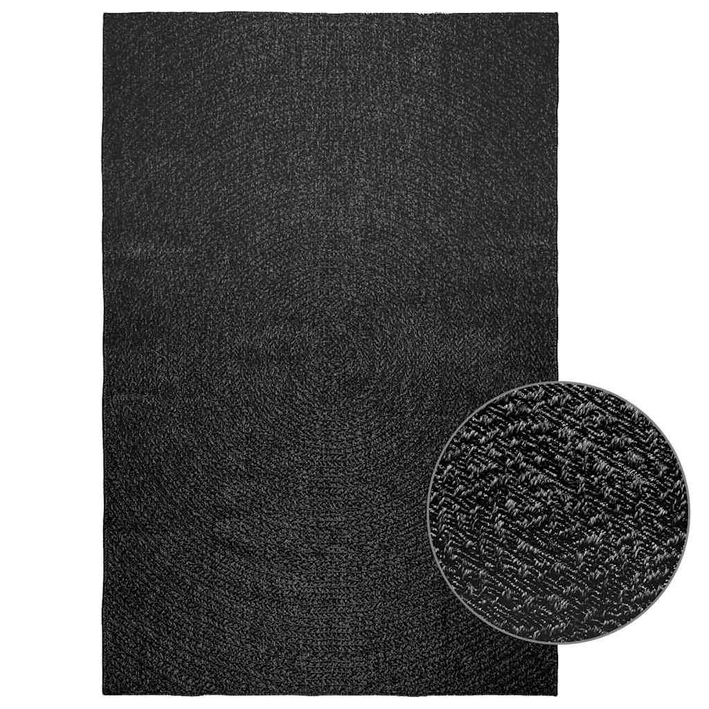 Teppe ZIZUR antrasitt 160x230cm juteutseende innendørs&utendørs
