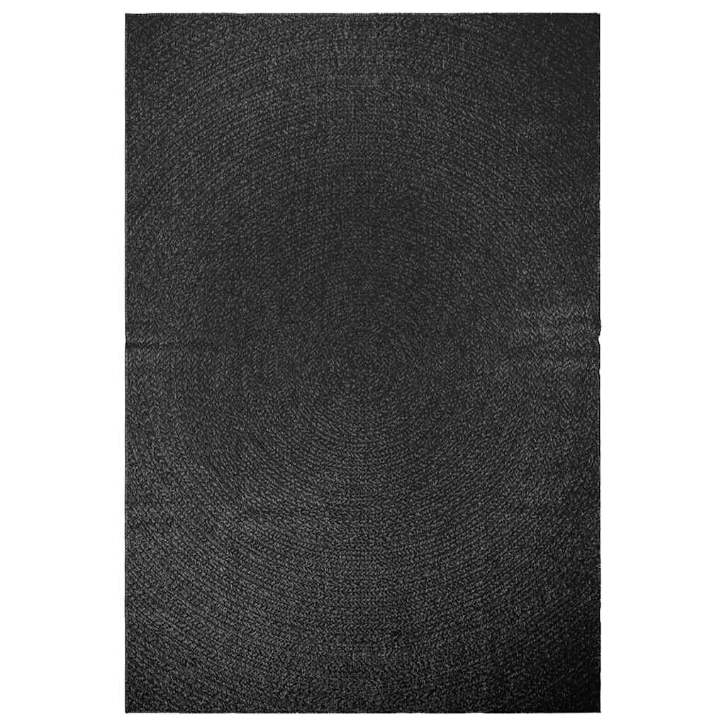 Teppe ZIZUR antrasitt 200x290cm juteutseende innendørs&utendørs
