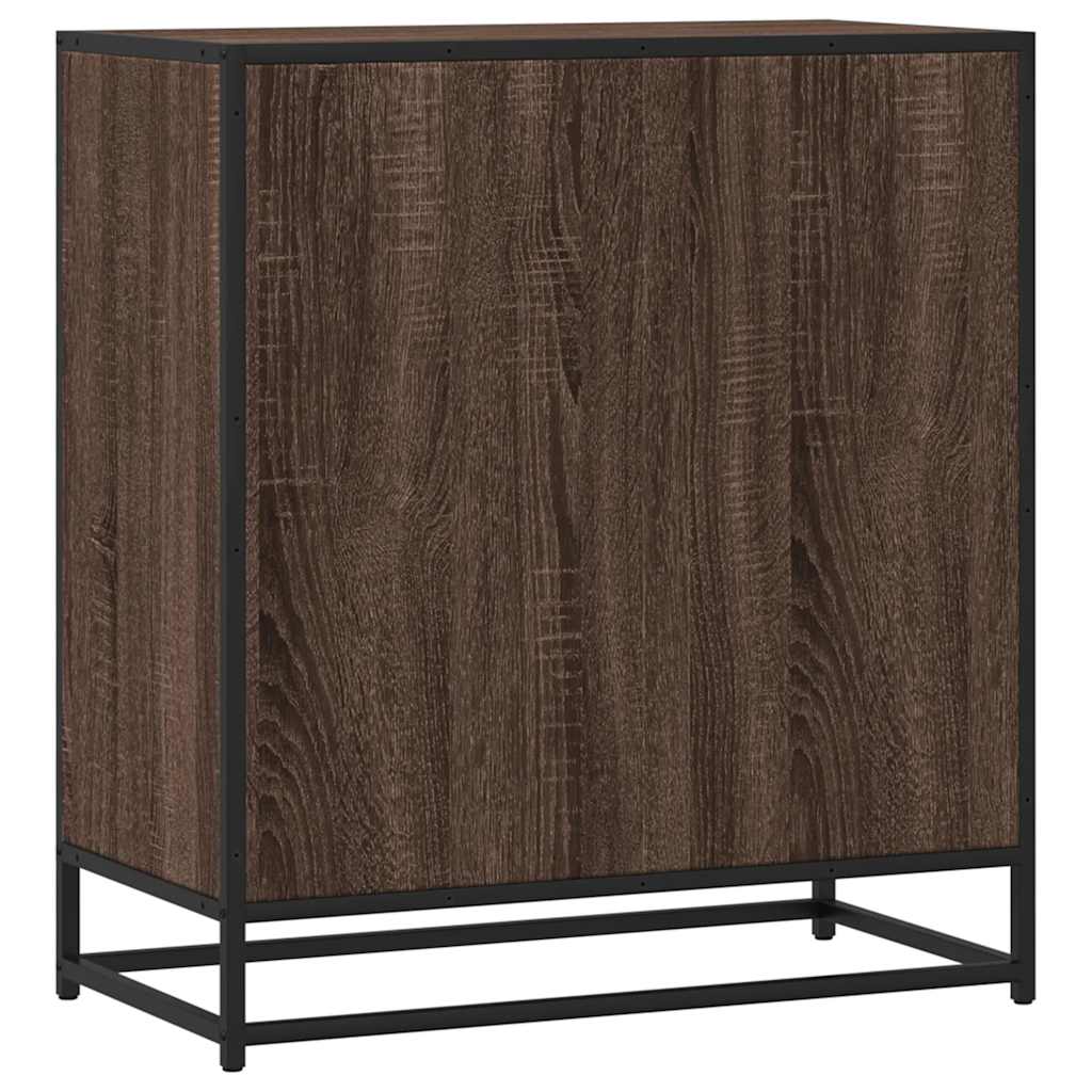 Skjenk brun eik 68x35x76 cm konstruert tre