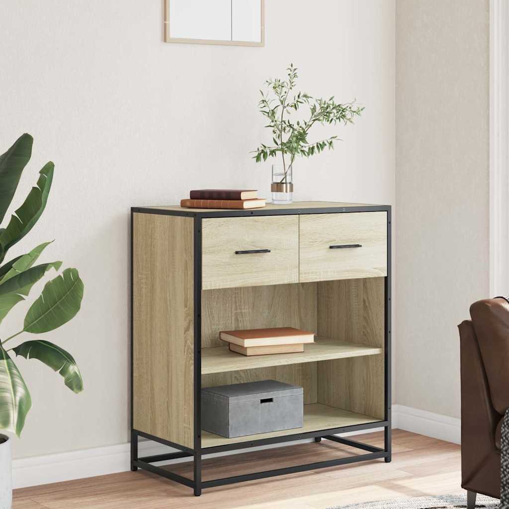 Skjenk sonoma eik 68x35x76 cm konstruert tre