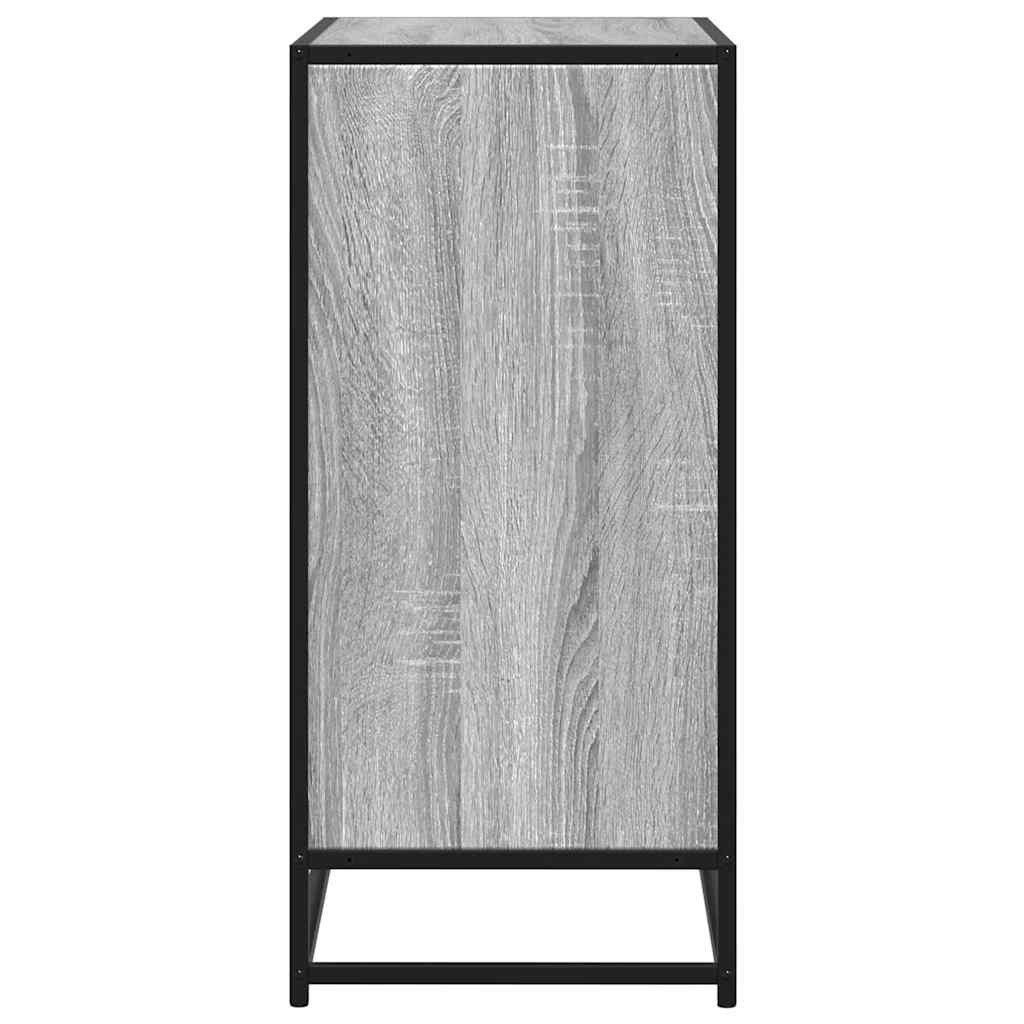 Skjenk grå sonoma 68x35x76 cm konstruert tre
