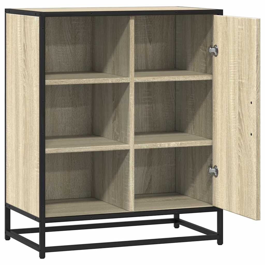 Skjenk sonoma eik 62x35x76 cm konstruert tre