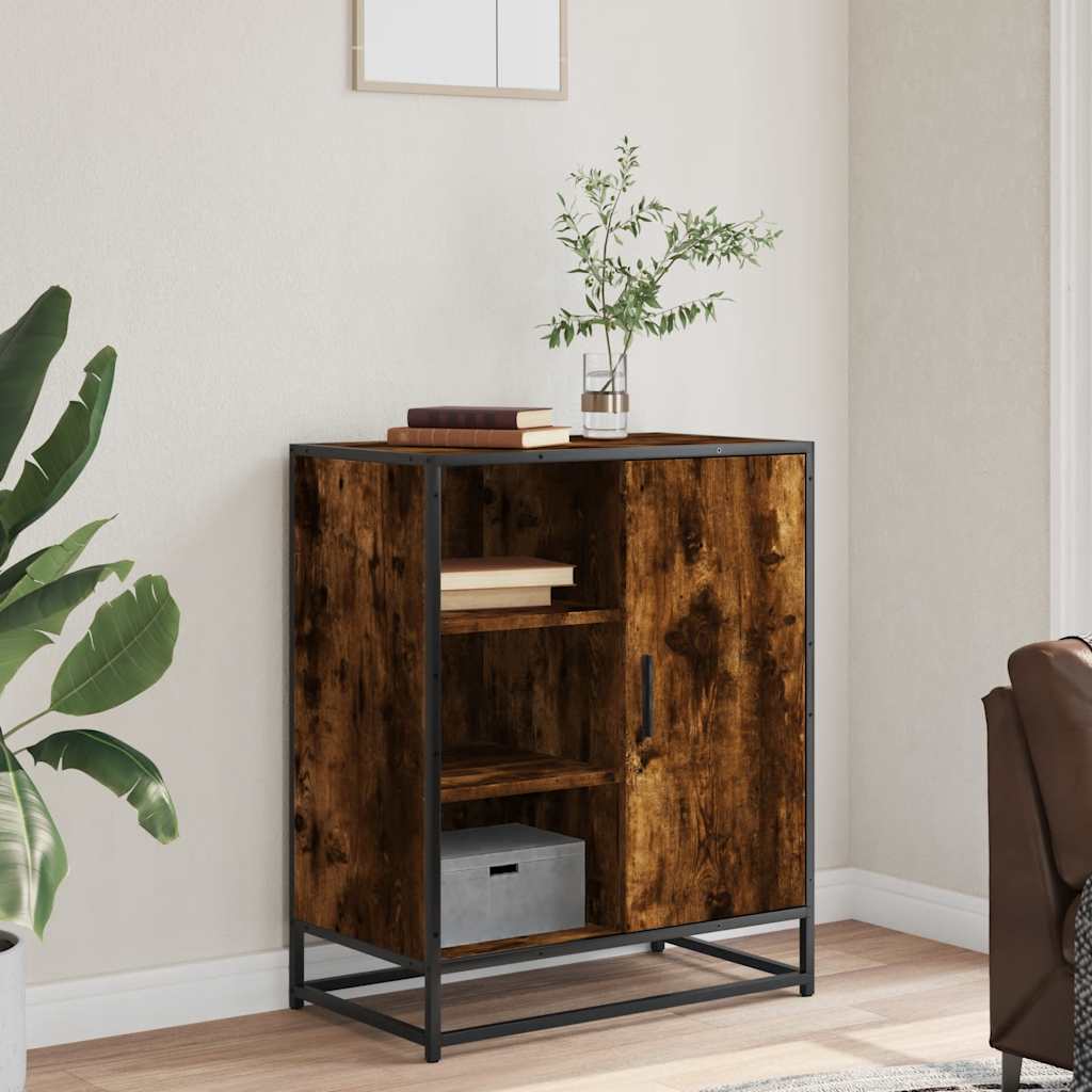 Skjenk røkt eik 62x35x76 cm konstruert tre