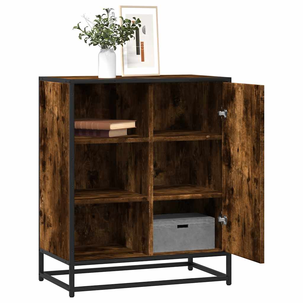 Skjenk røkt eik 62x35x76 cm konstruert tre