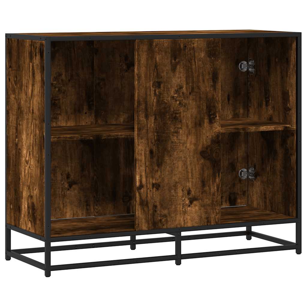Skjenk røkt eik 94x35x76 cm konstruert tre